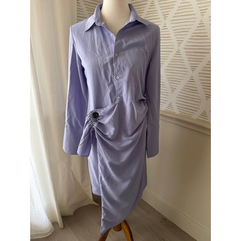 Women’s Large Lavender Purple Wrap Dress